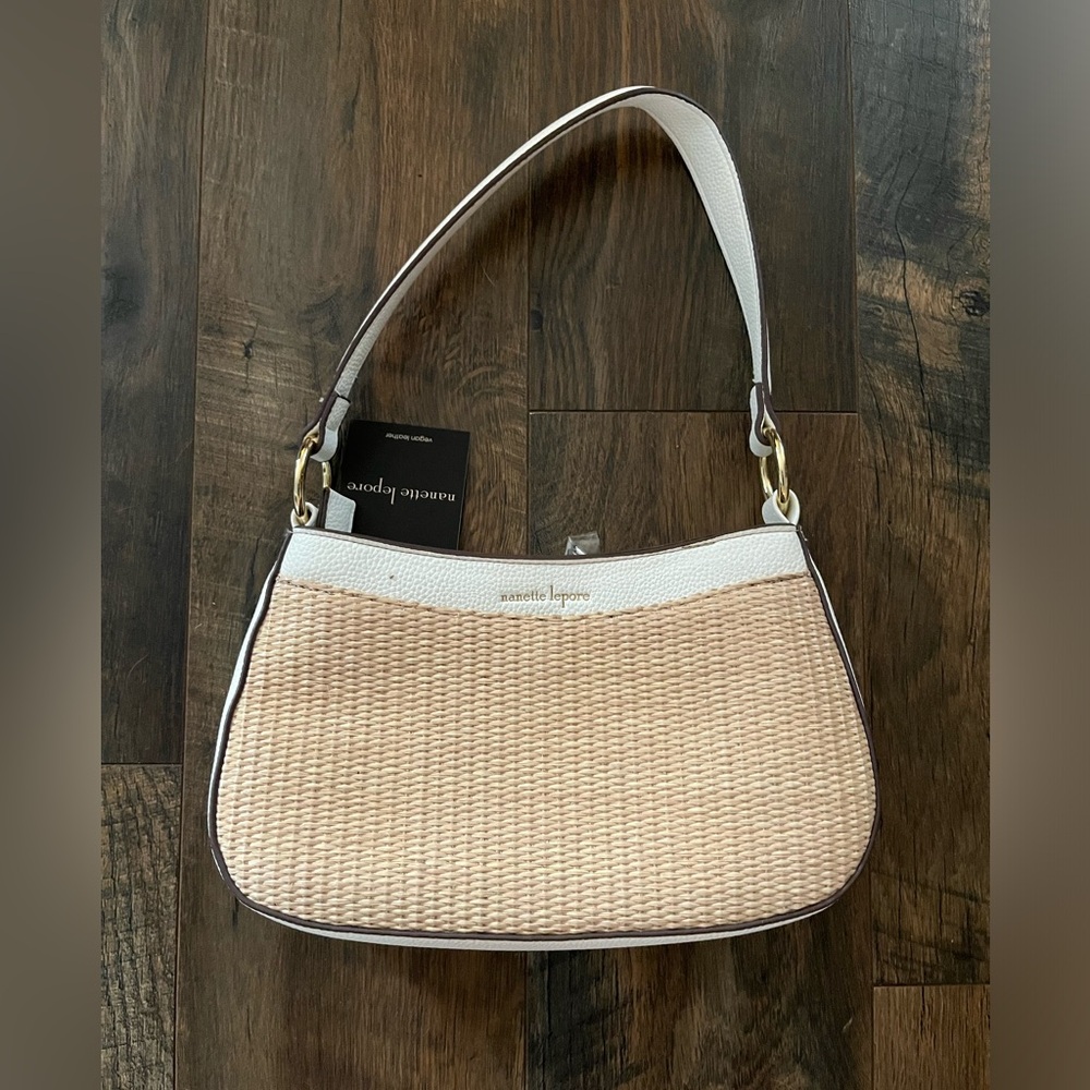 Nannette Lepore Barri Seasonal Baguette Bag NWT